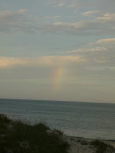 Evening Rainbow, Nags Head, NC  September 27, 2011