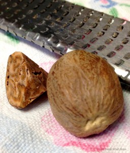 Fresh nutmeg!