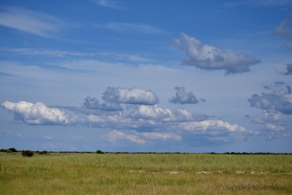 The skies over Shackleford were other-worldly.